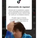 ¡Bienvenido de regreso! Gracias por tu paciencia y apoyo. Como resultado de los esfuerzos del presidente Trump, ¡TikTok está de vuelta en los Estados Unidos! Puedes seguir creando, compartiendo y descubriendo todas las cosas que amas en TikTok