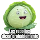 Los repollos dicen probablemente