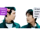 Hwang In-ho Gi-hun quiero dime? hacer algo