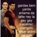 gardas beni yanlis anlama da latte ney la gey gey icecekler. mangolu avsar aldim gel icak