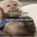 "vc não era assim" na vdd eu era sim, mas eu fingia