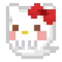 Cara de Gato Pixelada