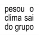 pesou o clima sai do grupo