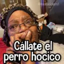 @rose.stickers1 Cállate el perro hocico