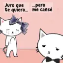 Juro que ...pero te quiero... me cansé