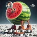 Giraffa celeste Viaggio agreste Tok scabreno