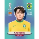 BRA FIFA WORLD CUP Qatar2022 2018 BRASIL Changbin 11-8-1999 1,72 SKZ