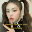 concordo superc vc linda agora me beija