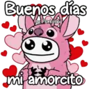 Buenos días by: Florksitav mi amorcito