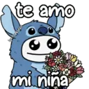 te amo by: Florksitav mi nina