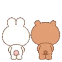 Amor Kana y Kaki 🤍🤎 19
