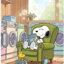 🦴 Snoopy feliz 🐶🐾🏡 13