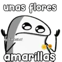 unas flores by: Florksitav amarillas