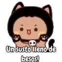 Un susto lleno de besos!