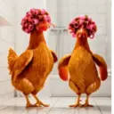 Gallinas bailando 🐔 TikTok 4