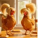 Gallinas bailando 🐔 TikTok 8