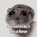 ala cuenta de 3 voy a llorar