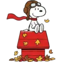 Snoopy Otoño Autumn 🍁🍂🍁🍂 6