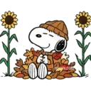 Snoopy Otoño Autumn 🍁🍂🍁🍂 11