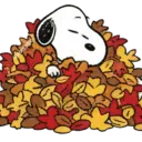 Snoopy Otoño Autumn 🍁🍂🍁🍂 12