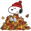 Snoopy Otoño Autumn 🍁🍂🍁🍂 14