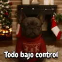 Navidad Bulldog templates🐾🎄✨ 13