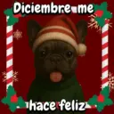 Navidad Bulldog templates🐾🎄✨ 8