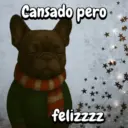 Navidad Bulldog templates🐾🎄✨ 5