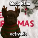 Navidad Bulldog templates🐾🎄✨ 12