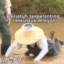 terjatuh terpelanting terkusruk mleyot ㅣ야 뭐야
