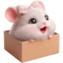 🐁🐭 Ratita blanca Rata 🐭🐁 13