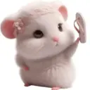 🐁🐭 Ratita blanca Rata 🐭🐁 11