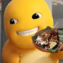 nailong dino kuning makanan 🤤 7