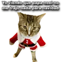 Yo viendo que papa noel no me trajo nada para navidad