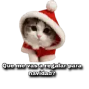 Que me vas a regalar para navidad?