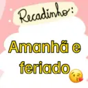 Feriado chegou  11