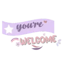 Sticker bea lilac & mauve ver 8