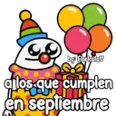 Feliz cumpleaños septiembre 🎊🎂 9