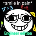 Smile in pain 2