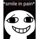 Smile in pain 12
