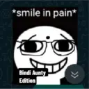 Smile in pain 18