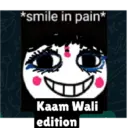 Smile in pain 25