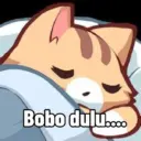 Stiker kucing lucu 10