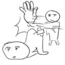 Korean artists' doodles 6