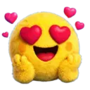Emojis Amarillos peluditos 💛🟡 17