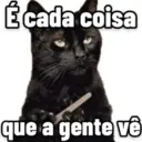 É cada coisa que a gente vê