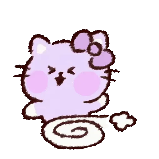 Purple Cat ✨🎀 13