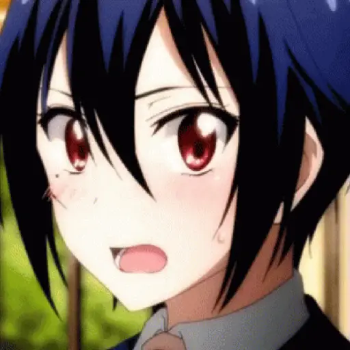 Anime animated blush 18