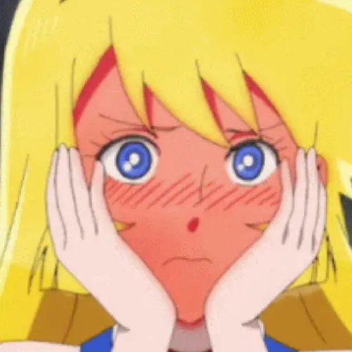 Anime animated blush 24