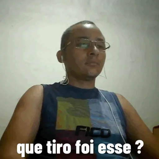 FI que tiro foi esse?